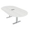 Skutchi Designs 45.25 in W, 71.5 in L, 29 in H, Engineered Wood Top, White HAR-RAC-46X72-T-ELEC-WHCYPRESS - alternate 1
